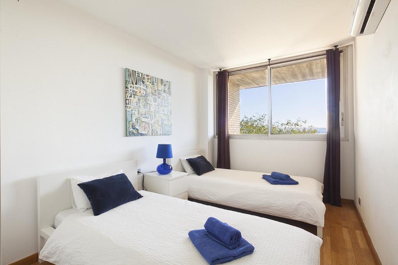 Vila Olimpica Skyline Barcelone Chambre photo