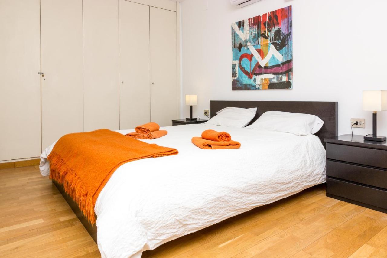 Vila Olimpica Skyline Barcelone Chambre photo