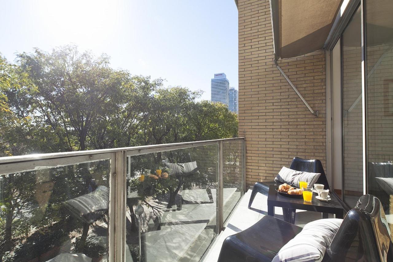 Vila Olimpica Skyline Barcelone Chambre photo